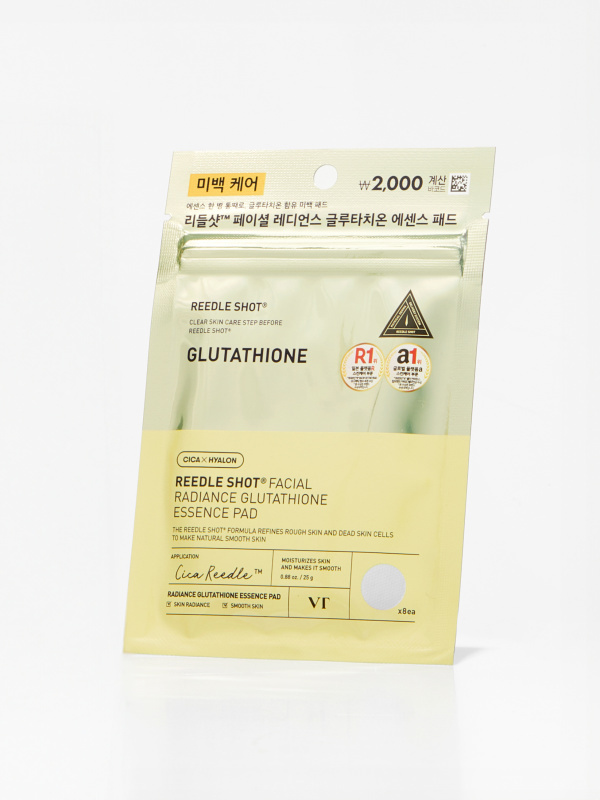 VT Reedle Shot Facial Radiance Glutathione Essence Pad [8PCS]