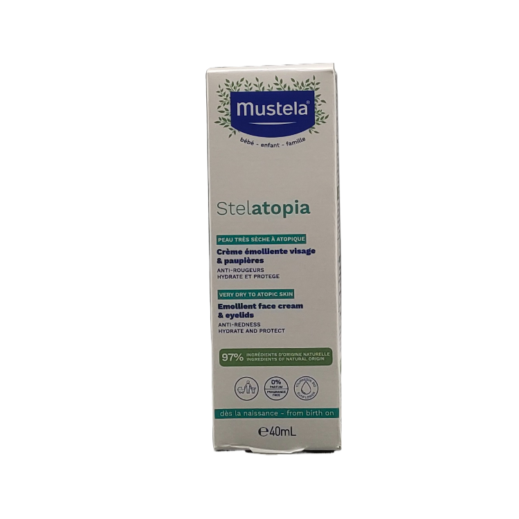 Mustela Stelatopia Emollient Cream Face 40ml
