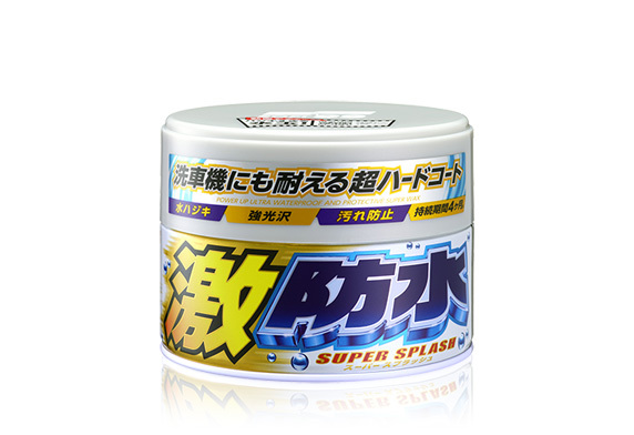 SOFT99 - 激防水固體蠟 (白色車漆用), 200g