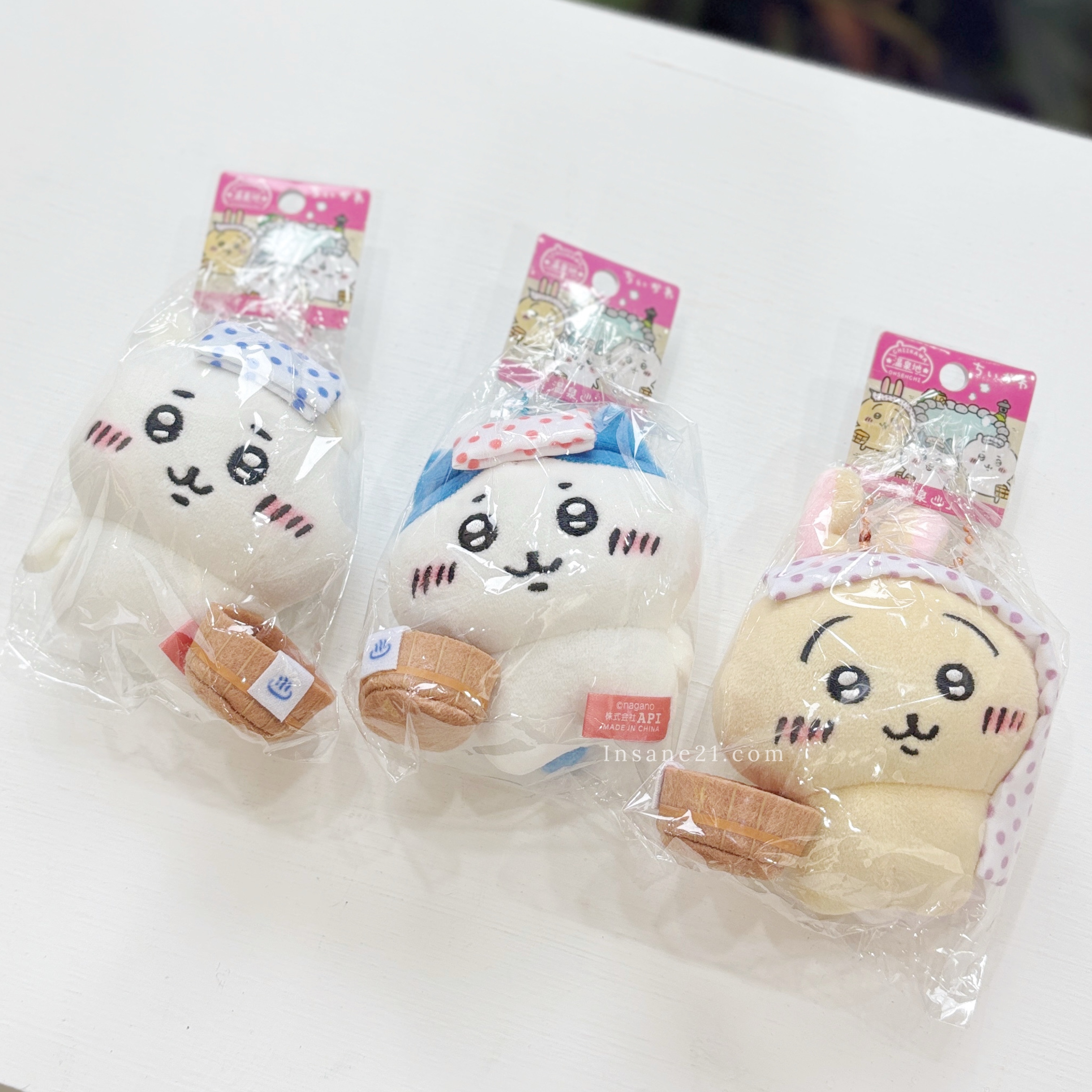 CHIIKAWA吉伊卡哇 溫泉系列吊飾 區域限定