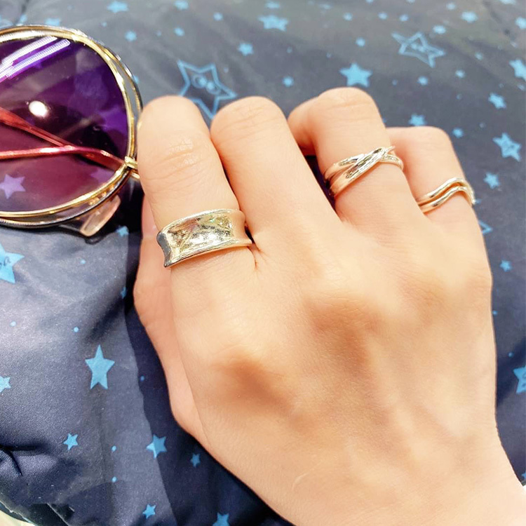 堅定不移 純銀戒指