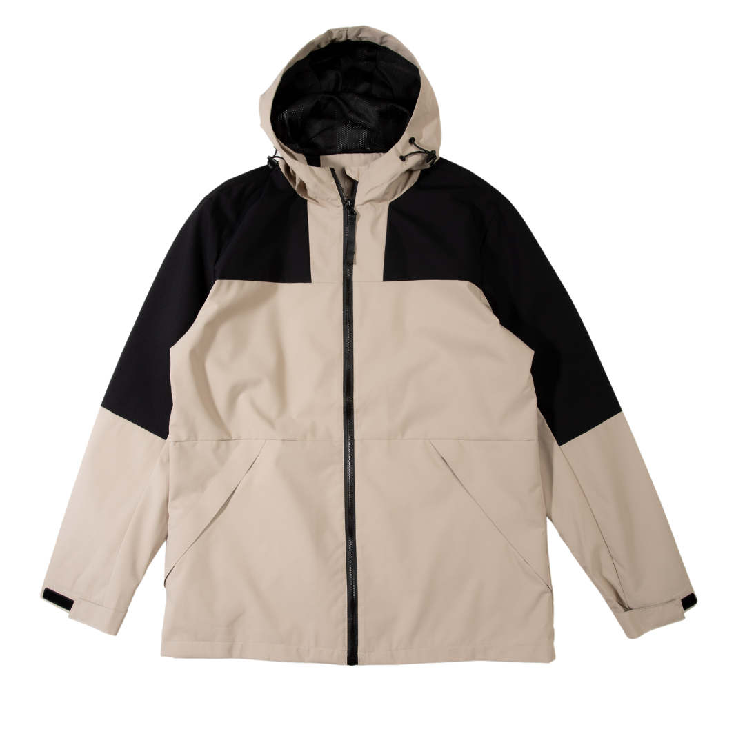 SALE- 戶外 機能 防風 外套 連帽拉鍊風衣 運動休閒 男女可穿  【 FUZY 】- A201663