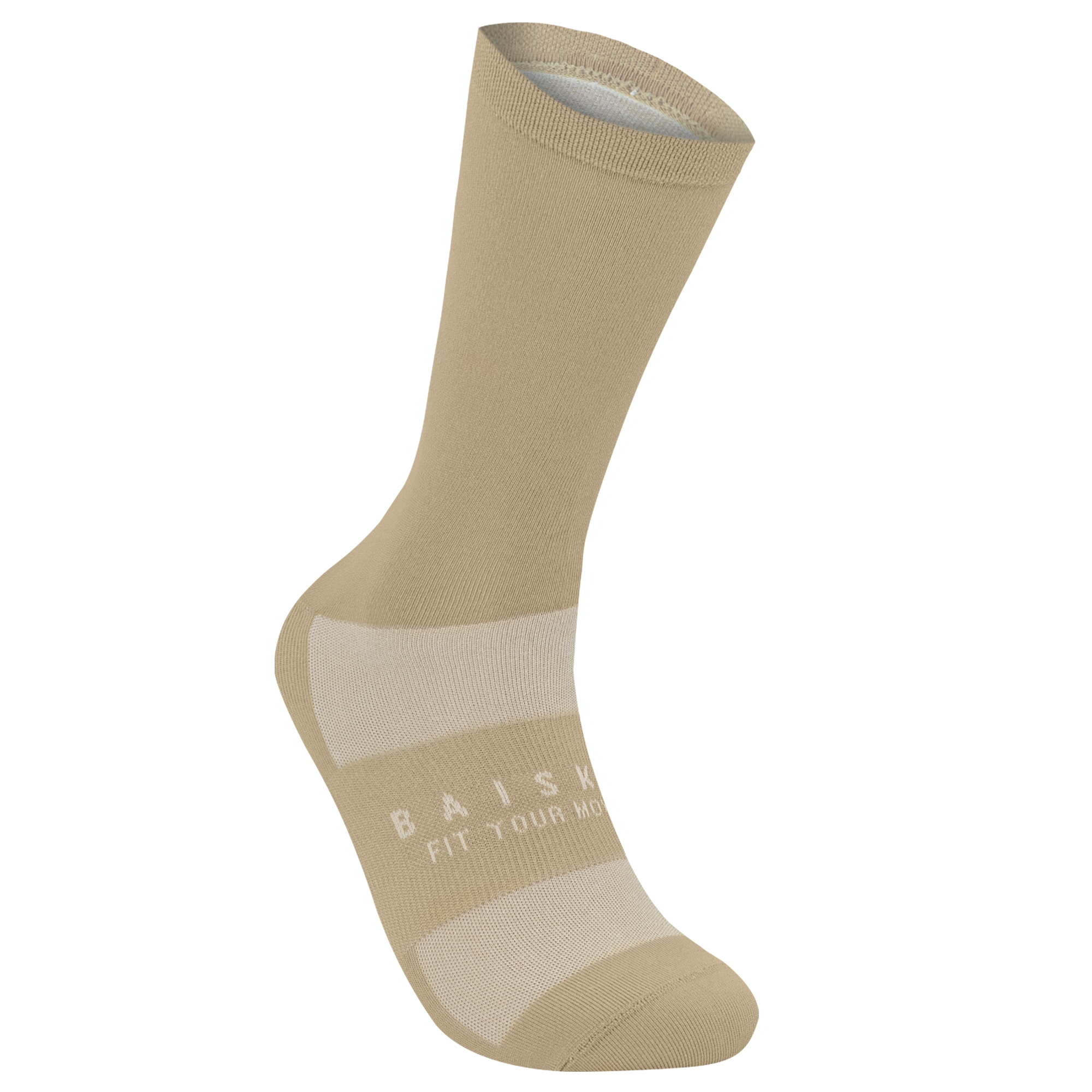 運動襪 潔淨 卡其