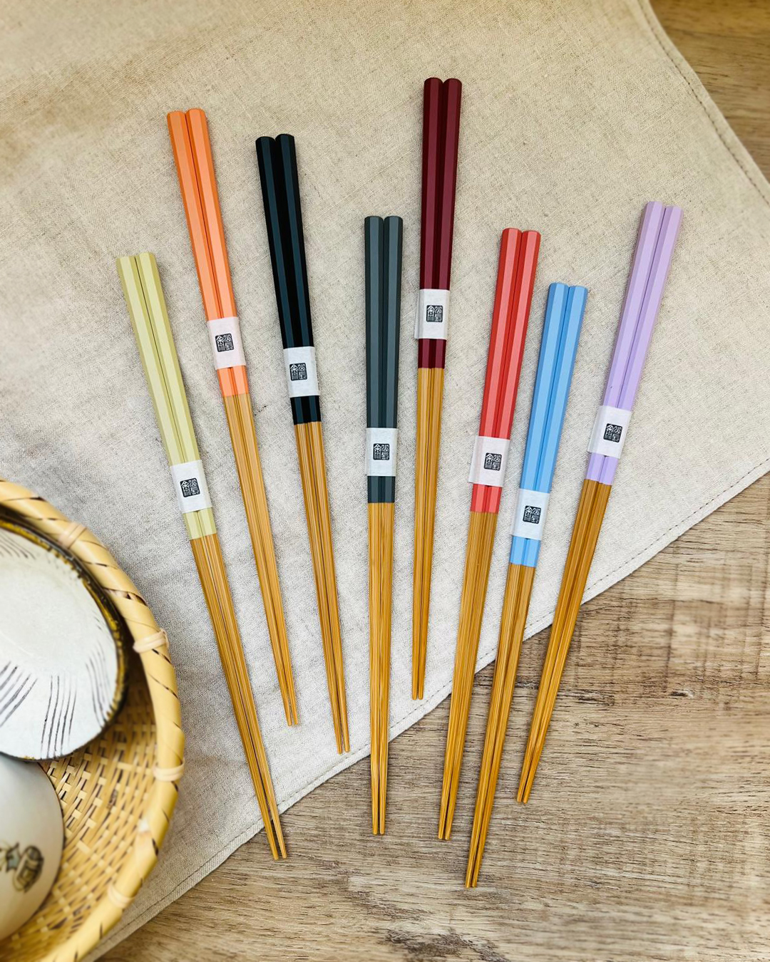 花雅箸（竹筷子）8色｜公長齋小菅