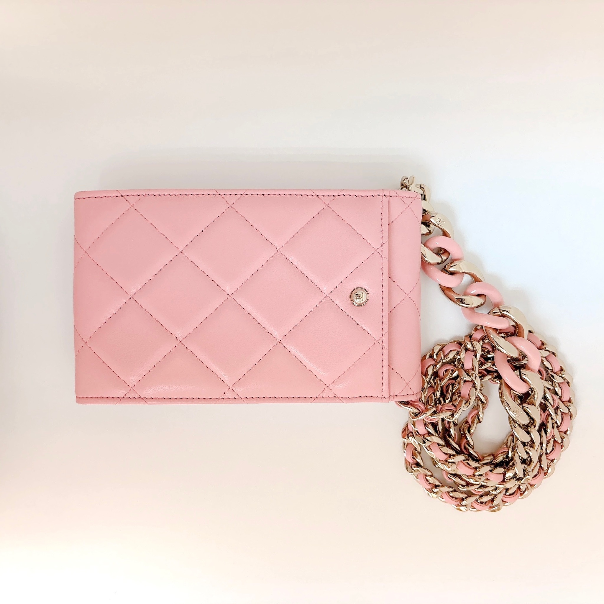 Chanel phone bag - Pink / Ghw