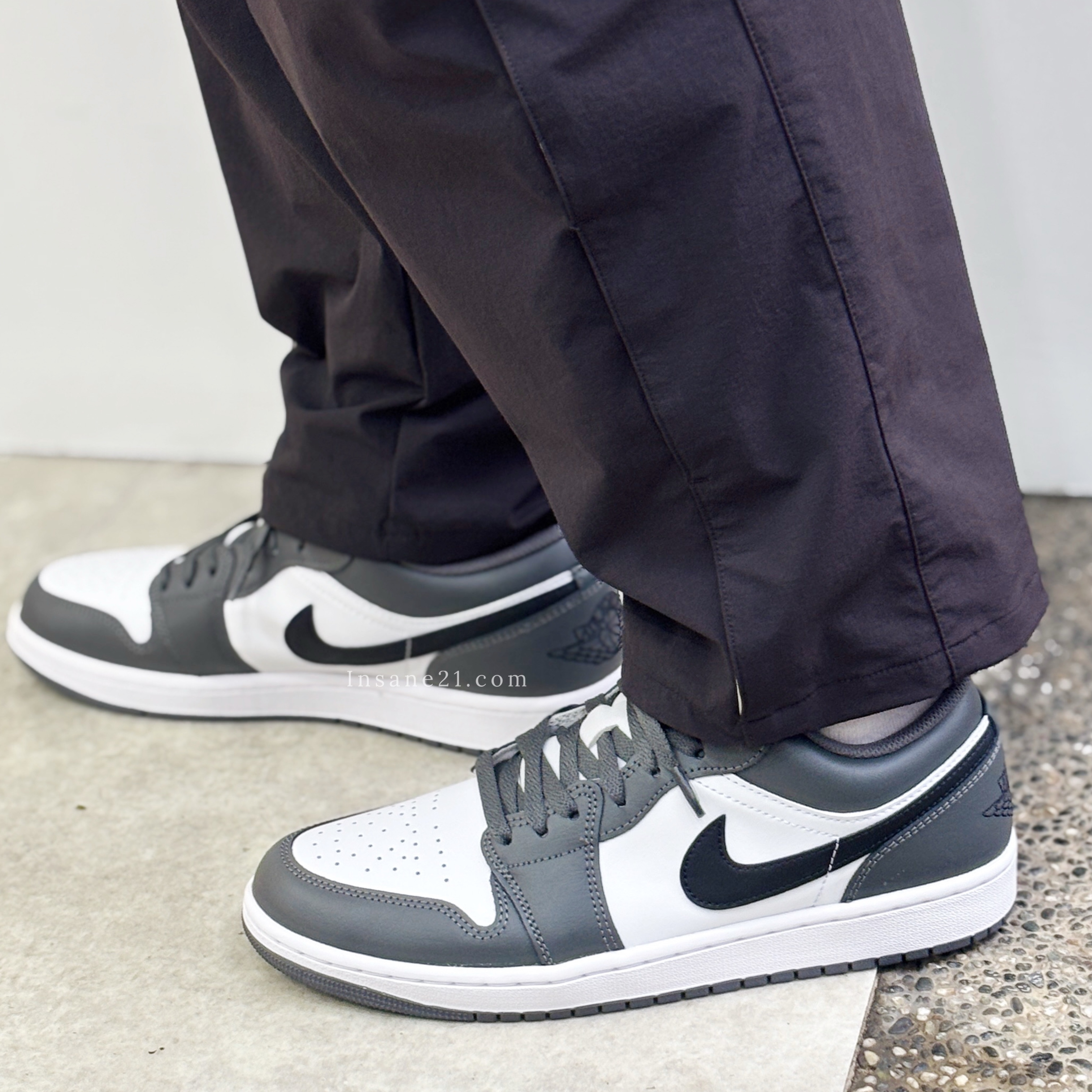 NIKE AIR JORDAN 1 AJ1 鐵灰 休閒鞋 男鞋 553558-152