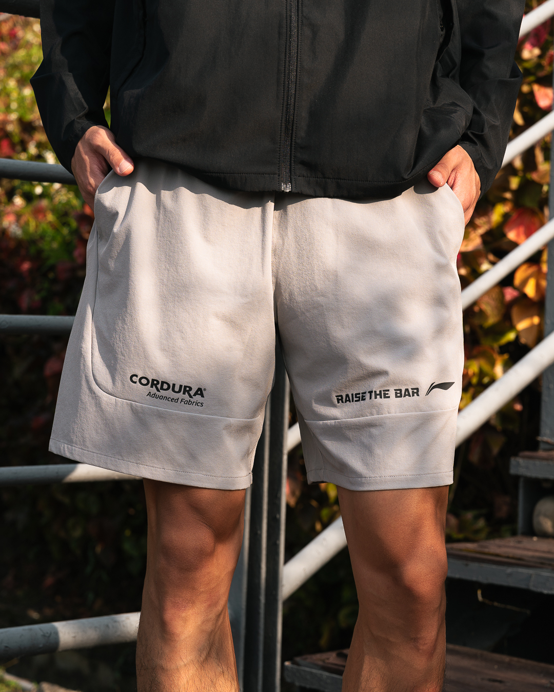 『Cordura軍規級用料 強度再提升🪖』李寧運動短褲 灰