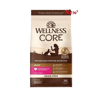 Wellness Core 無穀物貓糧火雞拼鴨肉5lb／11lb( 新包裝)