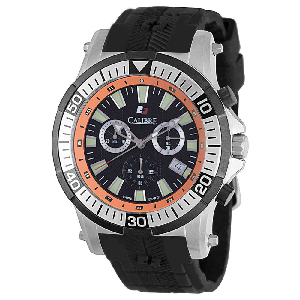 (海外代購)【Calibre】SC-4H2-04-007 Hawk Chrono 男士手錶-下單請先私訊詢問