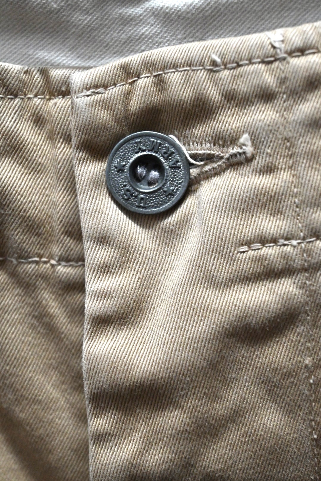 OLD Real McCoy's US ARMY M-41 Chino Pants( Metal Button )