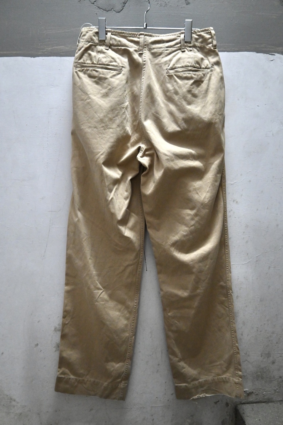 OLD Real McCoy’s US ARMY M-41 Chino Pants( Metal Button )