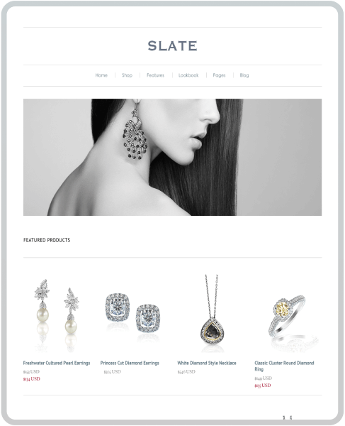 SHOPLINE 商店版型主題 Slate