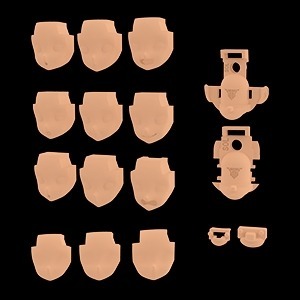 女神裝置M.S.G 05 臉部零件包 膚色D (KP731)