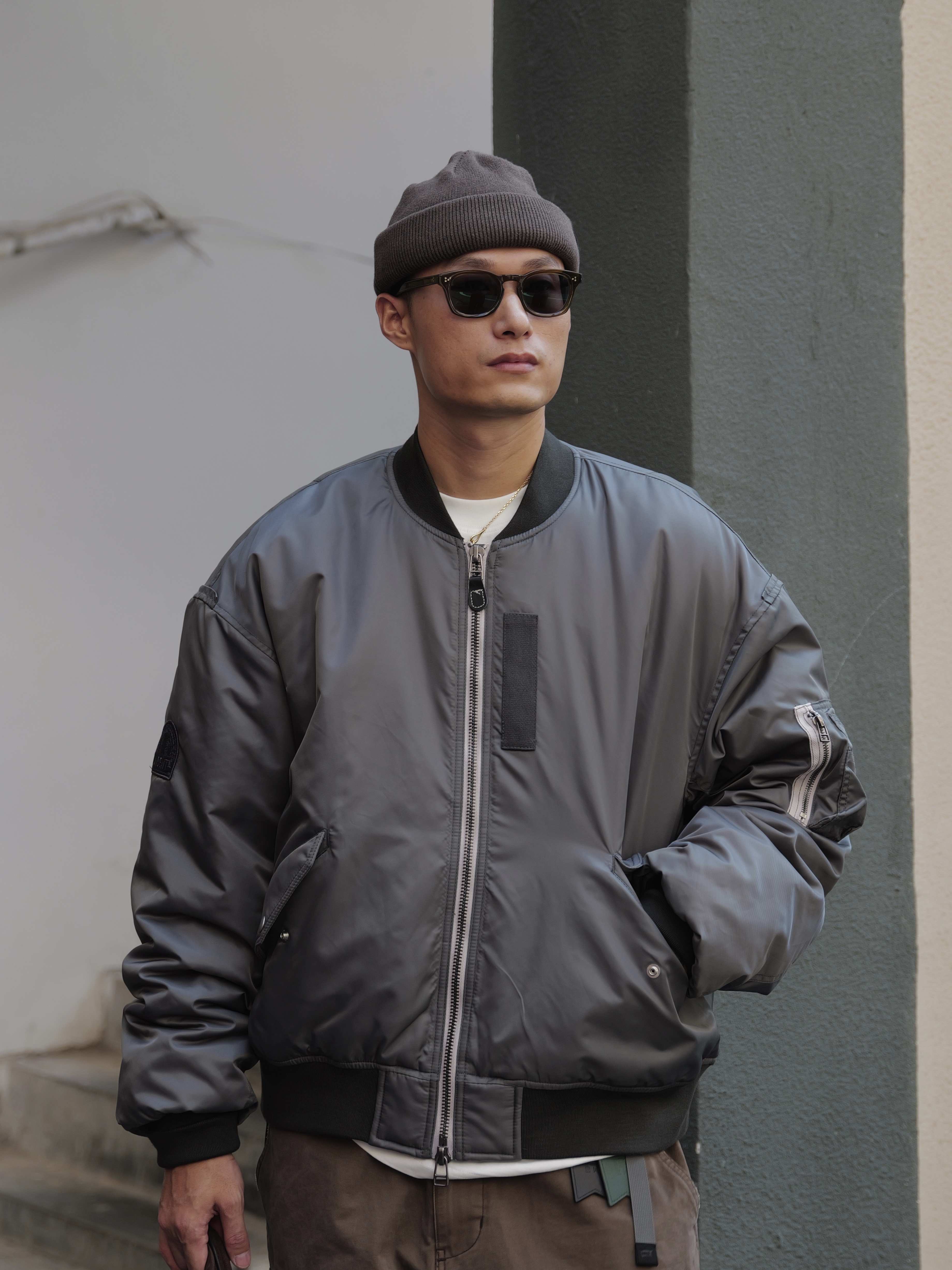 #預購 UNBENT 24AW 寬鬆防潑水保暖 3M MA1 飛行夾克 兩色