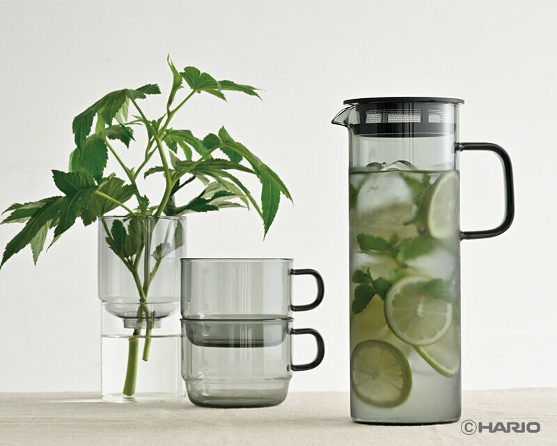 日本HARIO COLORS 800ml 冷萃壺 (灰色) -HCB-800-GR
