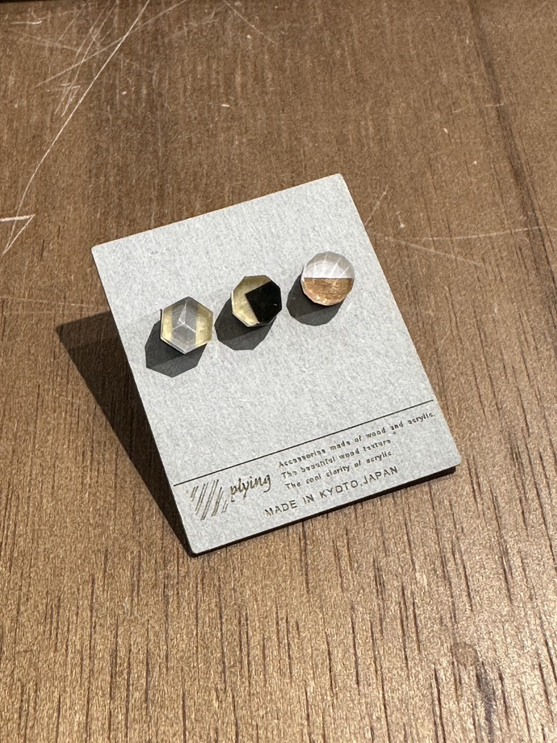 【plying】color & pattern mini 3pc