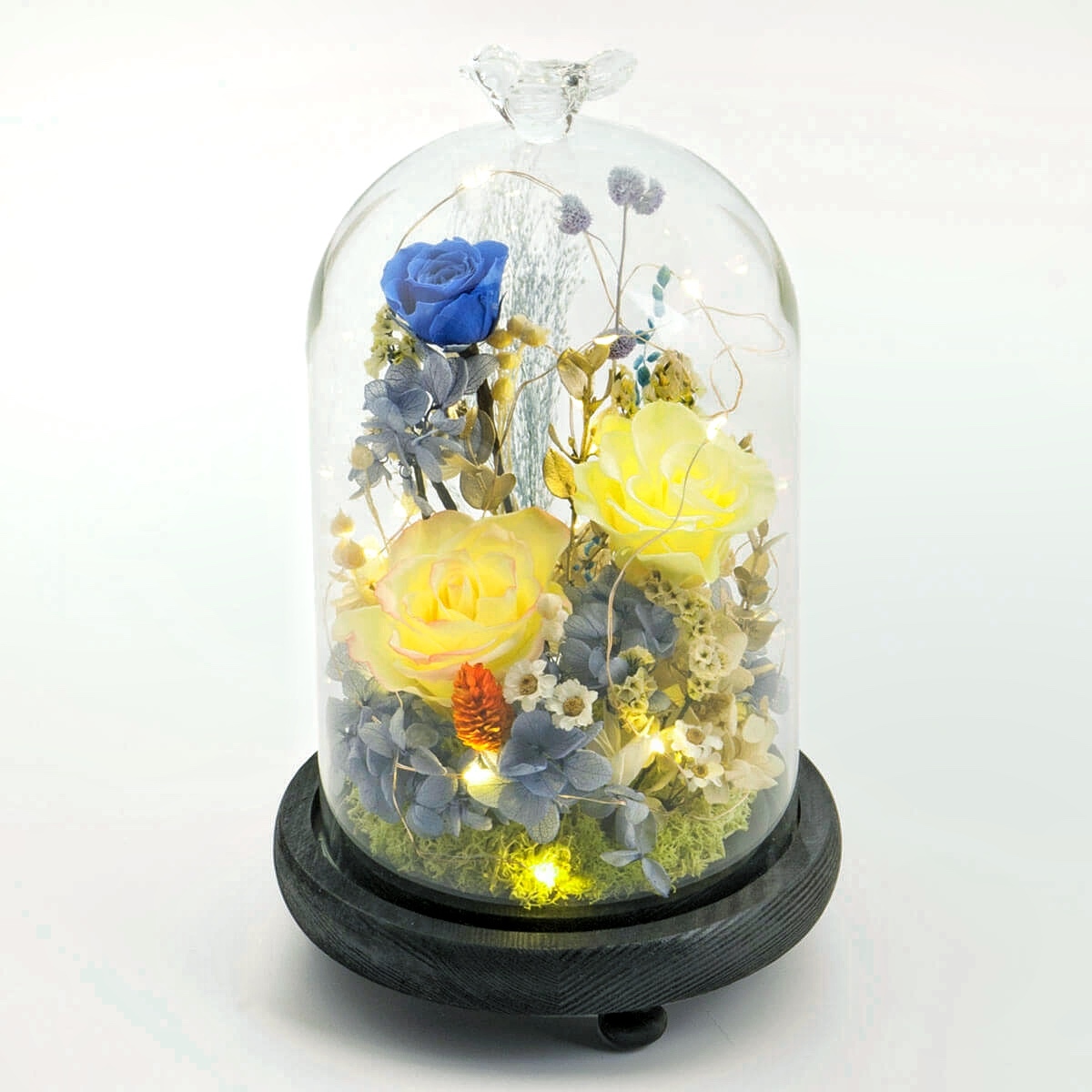 【普羅旺斯的星夜】長型玻璃花盅-大