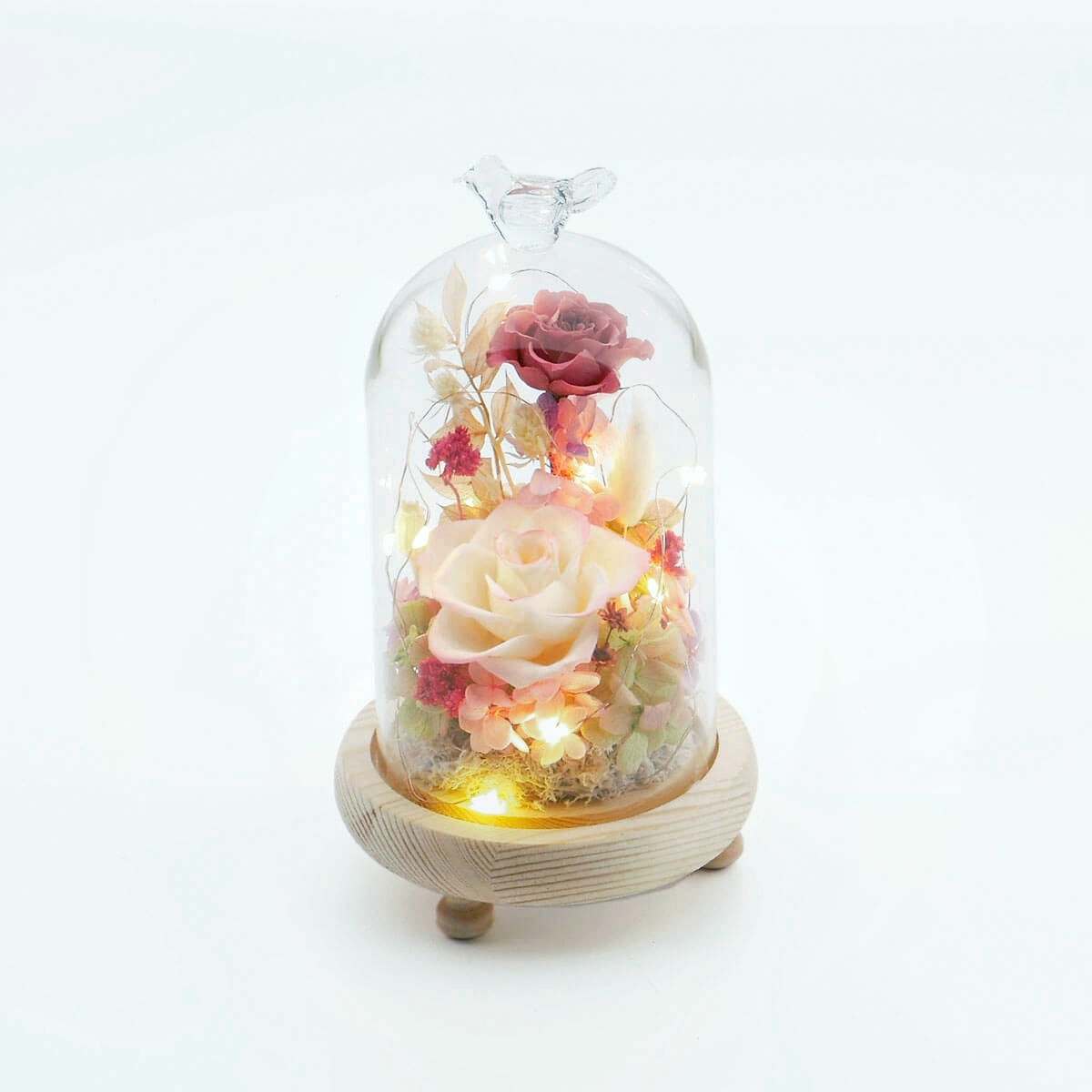 【 只想留在你身邊 】長型玻璃花盅-小