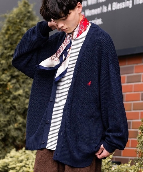 KANGOL / Knit Cardigan