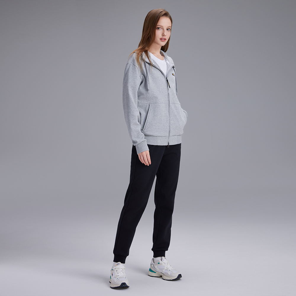 Unisex PINTAIL Hooded Zip Up Jacket - M/GREY Unisex PINTAIL Hooded Zip Up Jacket - M/GREY