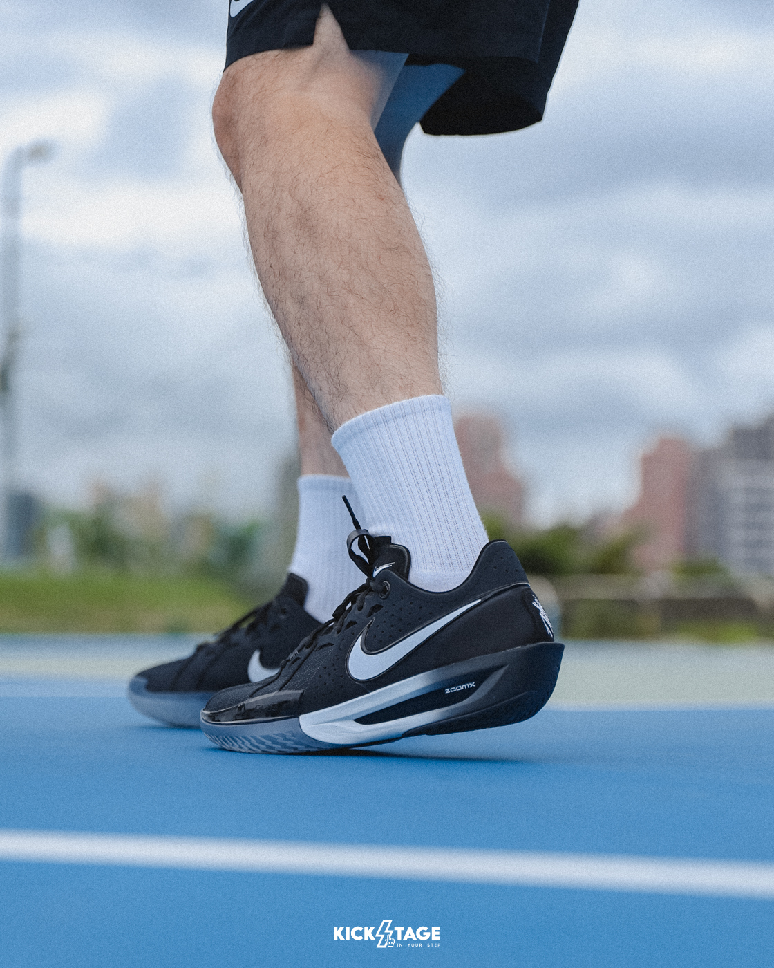 [特價售出無退換] 男鞋 Jordan Poole NIKE ZOOM GT CUT 3 黑白 果凍底 ZOOMX 緩震 氣墊 籃球鞋 實戰鞋【DV2918-004】GTCut3 GTCUT 25SALE