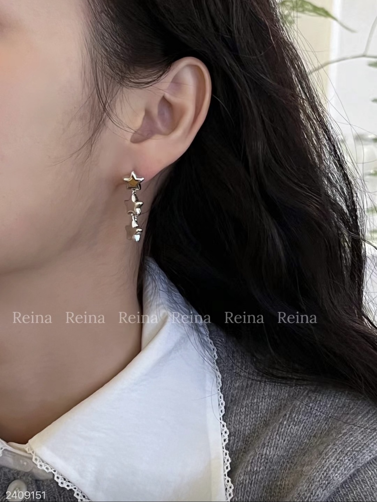 10.23 星星垂墜耳環