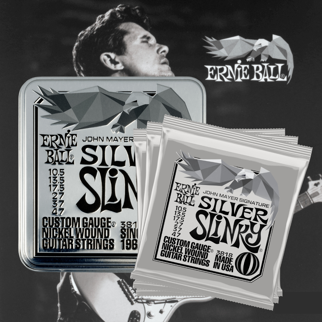 ERNIE BALL John Mayer 3818 10.5-47 鐵盒 6包裝 鎳纏繞 電吉他弦