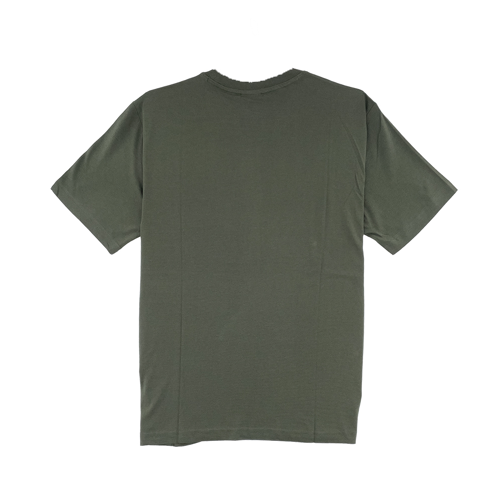 男款 -LEGACY 刺繡 小LOGO素色短TEE-軍綠 （220278-GS508）
