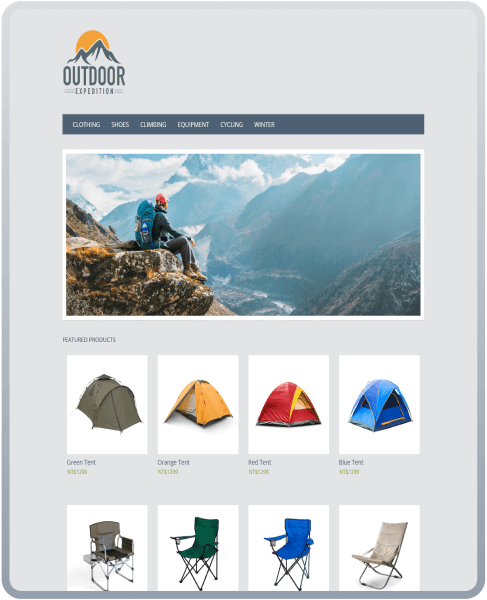 SHOPLINE 商店版型主題 Fresh Urban