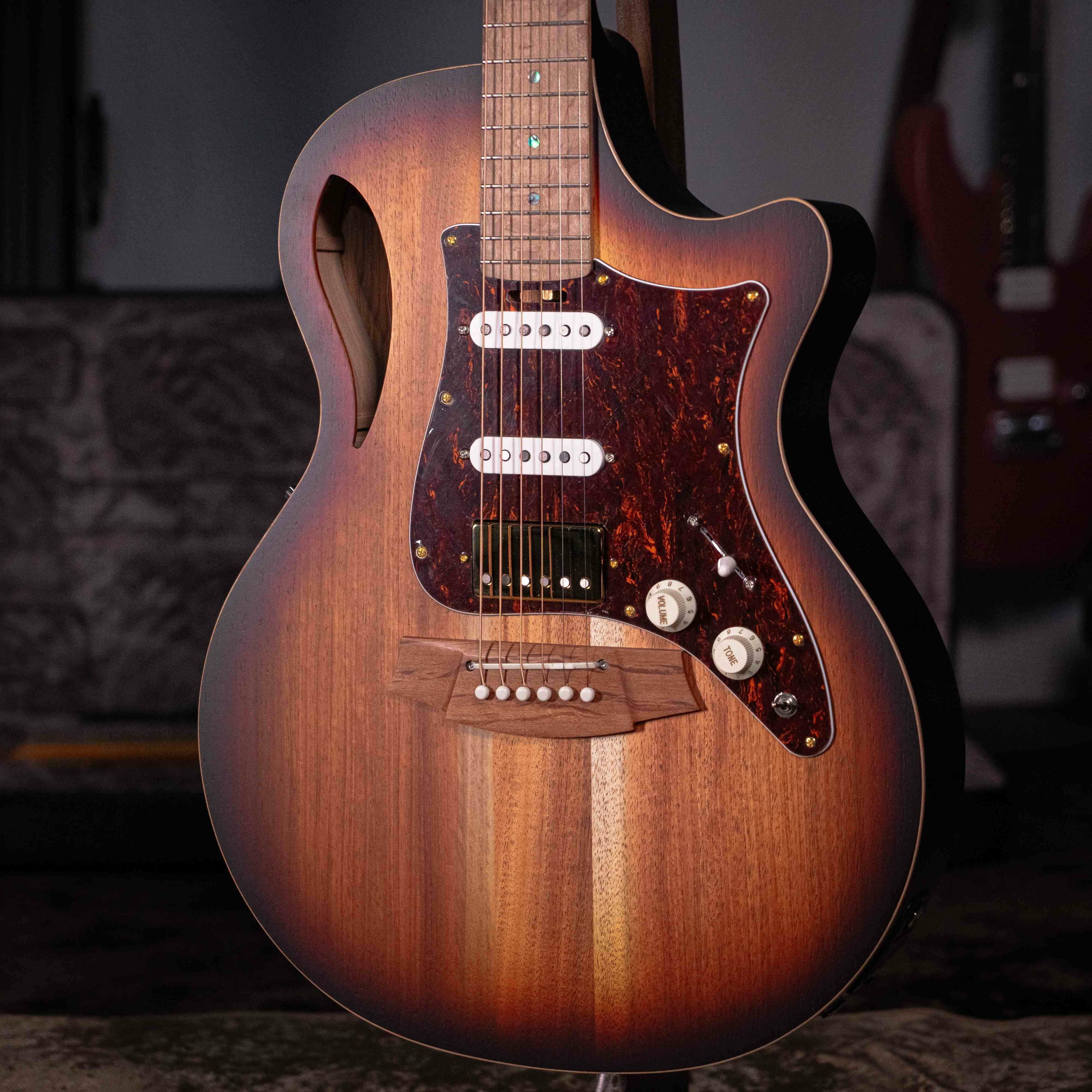 Cole Clark TL2EC BLBL-HSS-SUN 澳洲精品吉他 空心吉他