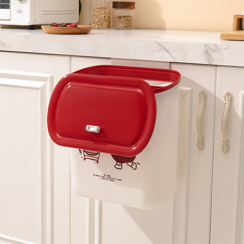 《5048》可愛壁掛收納桶/垃圾桶