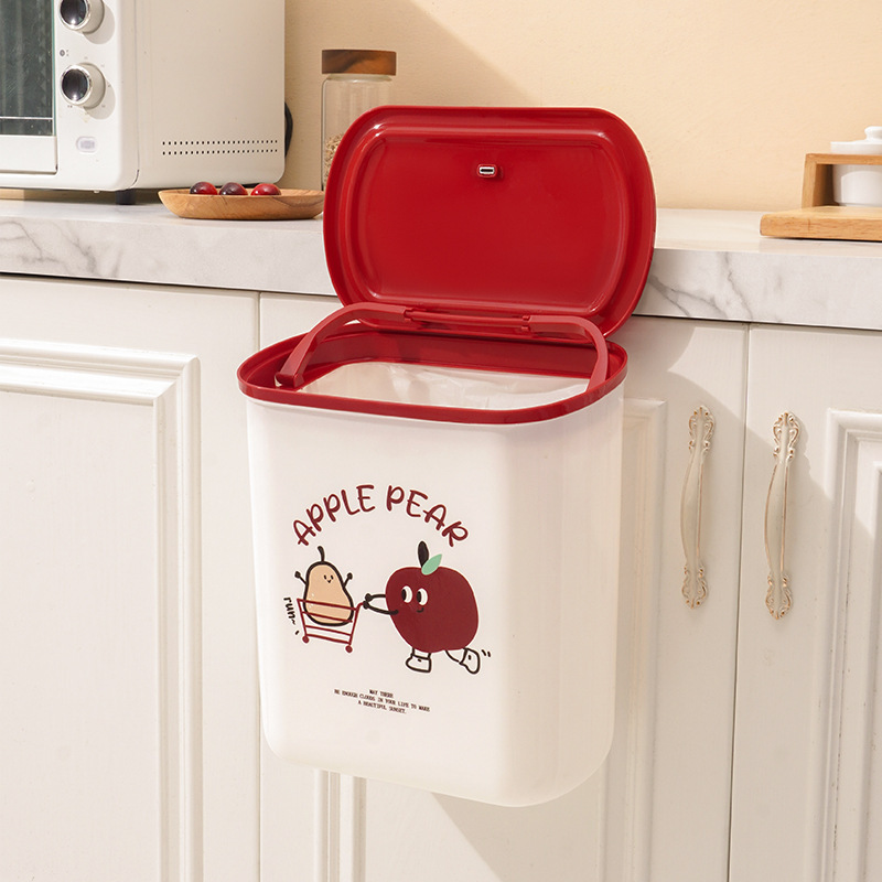 《5048》可愛壁掛收納桶/垃圾桶