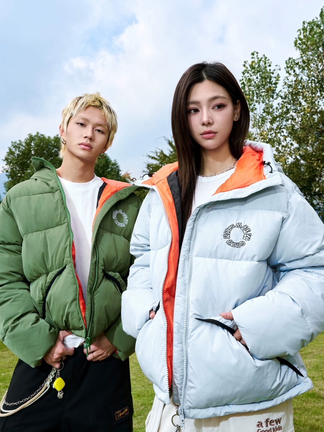 AFGK 蓬鬆連帽霧面外套 A FEW GOOD KIDS