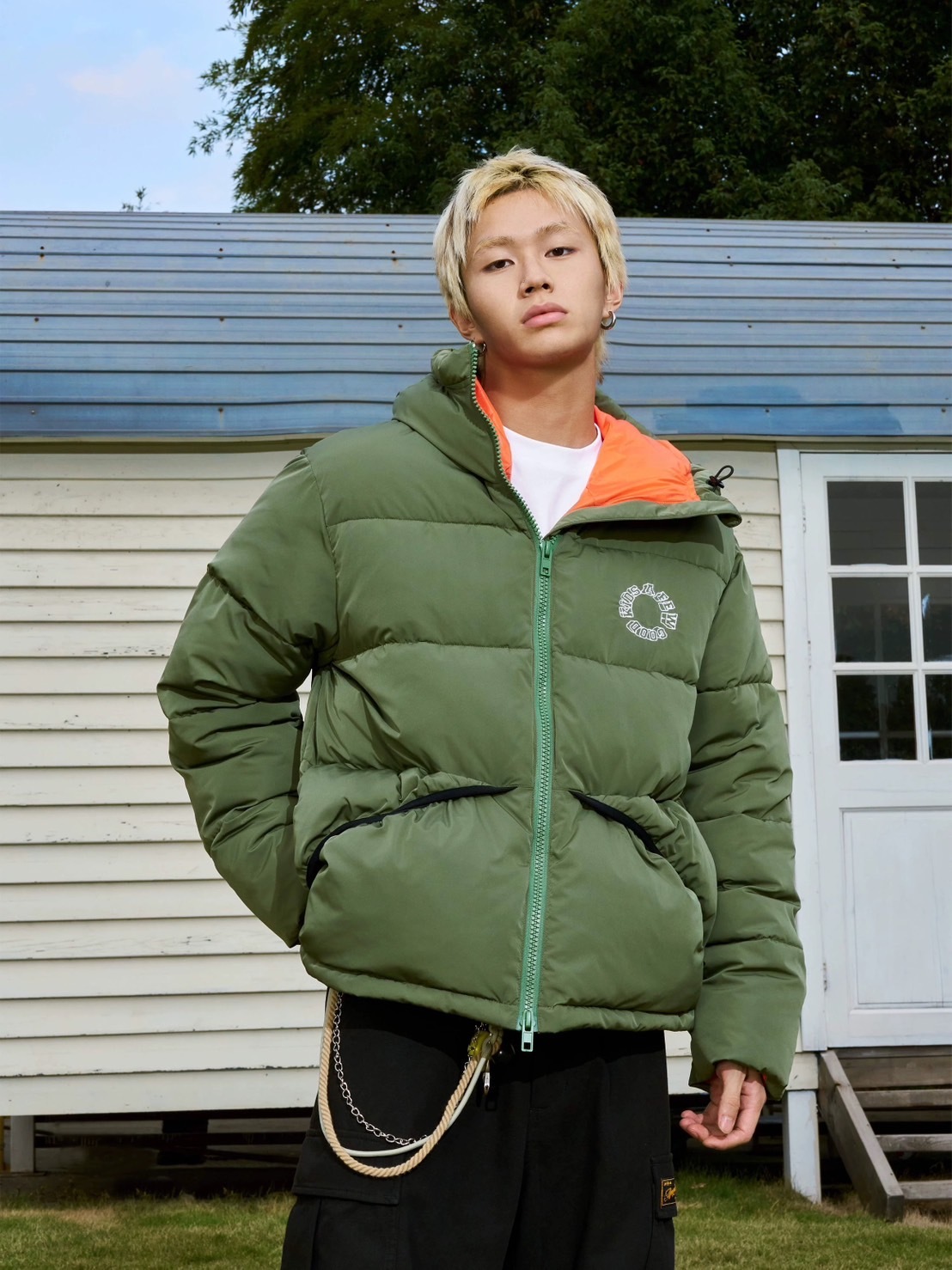 AFGK 蓬鬆連帽霧面外套 A FEW GOOD KIDS