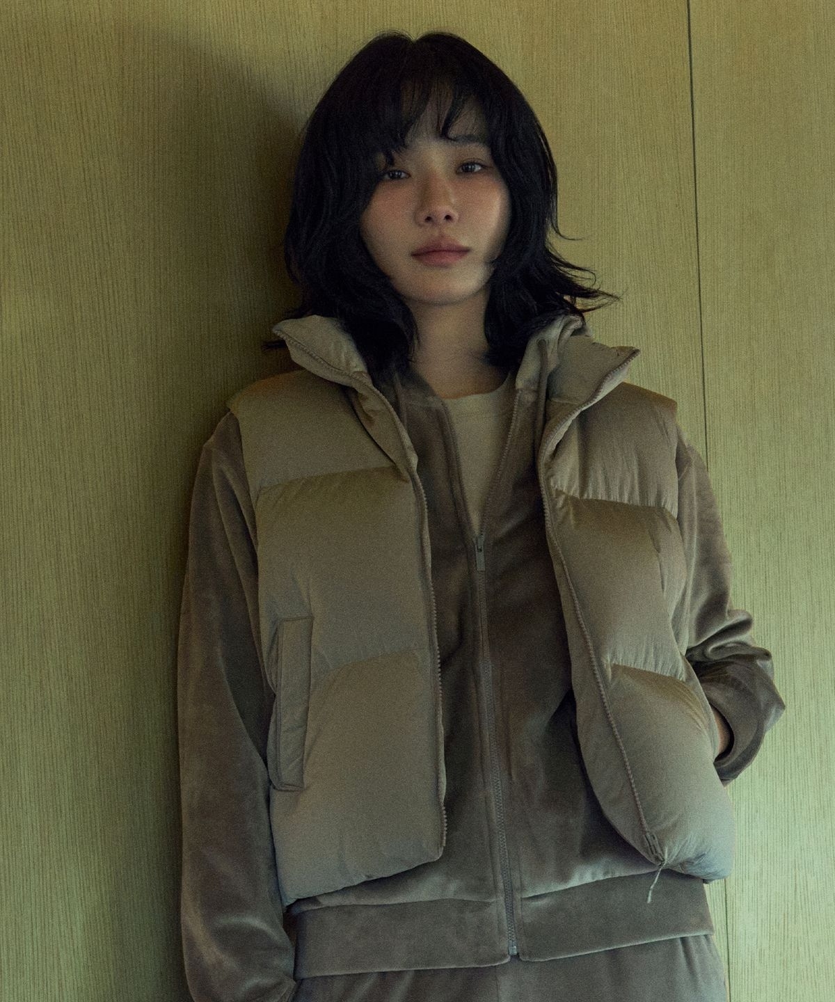 【代購】Snow Peak 雪諾必克 女 朴圭瑛 同款 Bright 高領 羽絨 背心 S24WWFDV71TG