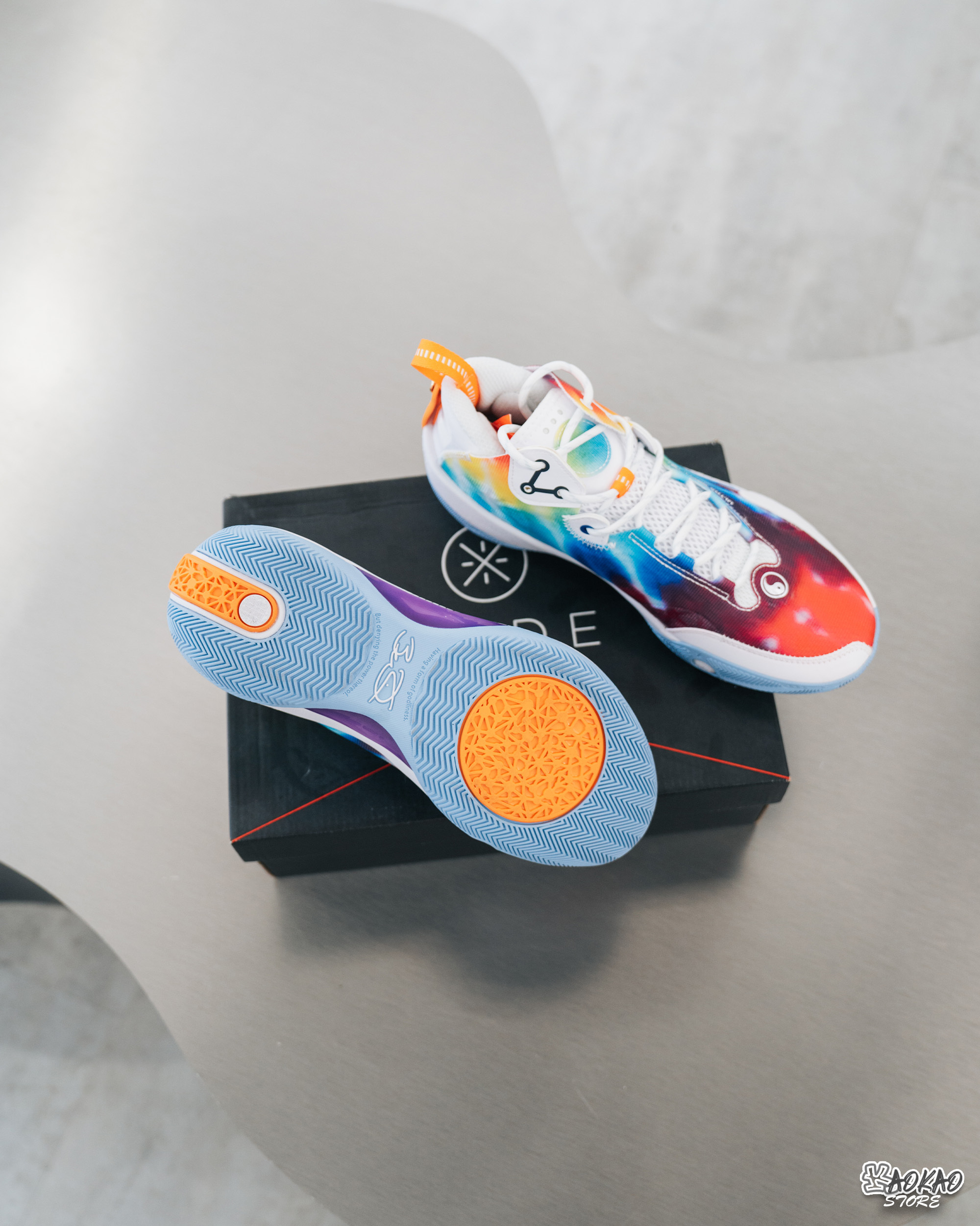 【LI-NING 李寧】韋德幻影3 男子籃球鞋紫色/新湖人黄 ABPR049-8