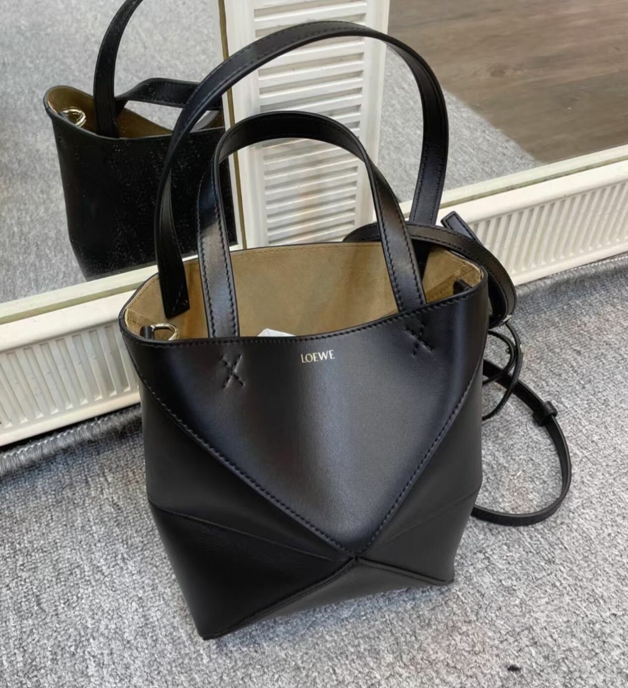 LOEWE Puzzle fold tote -M