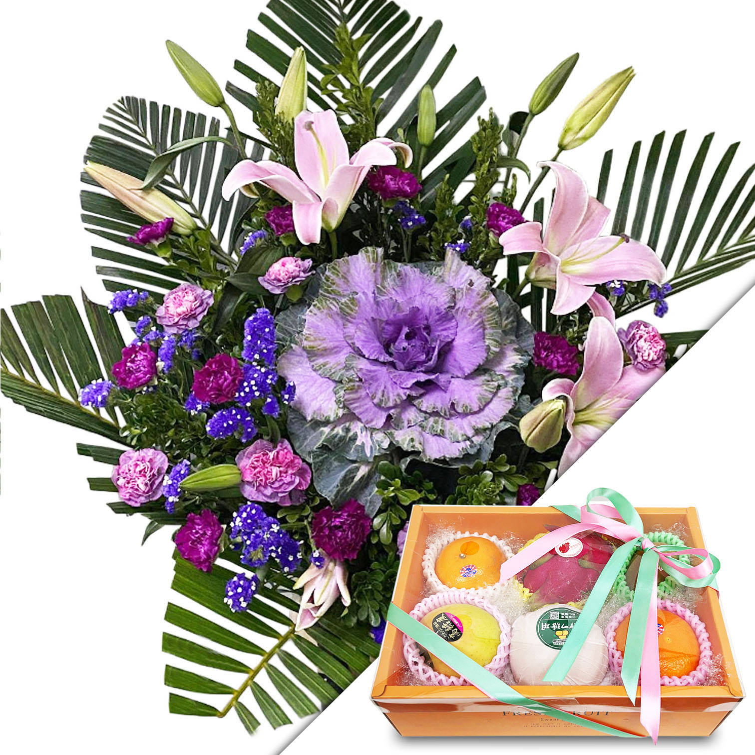 開張優惠套餐 花籃+果盒 06
