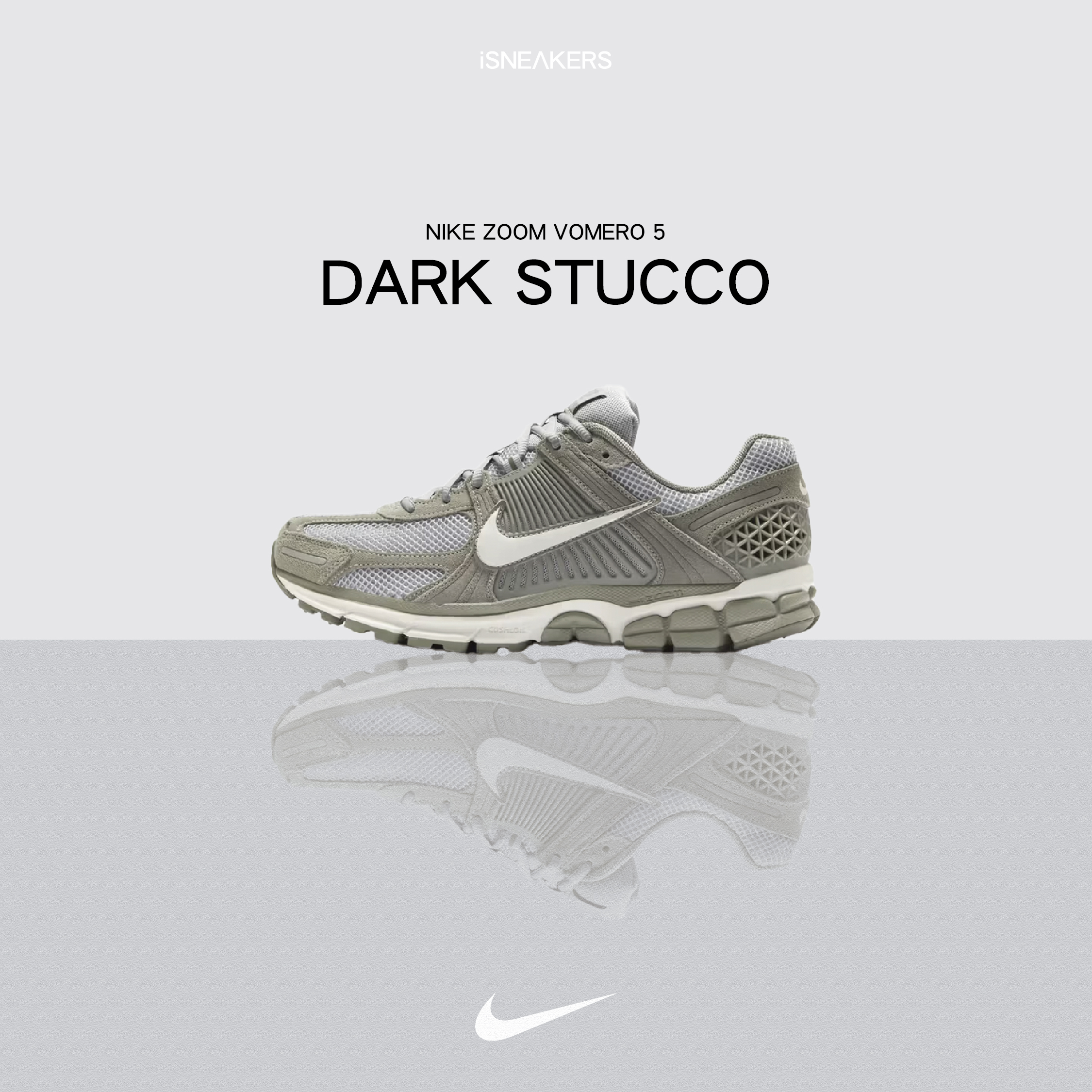 iSNEAKERS｜Nike Zoom Vomero 5 "Dark Stucco" 灰泥  HF1553-002