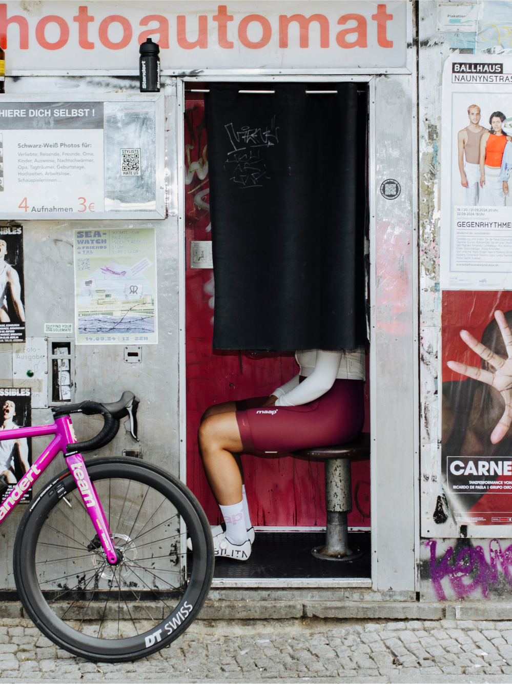 零碼【MAAP】W's Training Bib 3.0 吊帶短車褲 / Rhubarb 肉桂紅