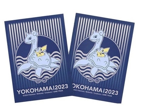 寶可夢卡牌造型卡套 - Pokémon World Championships 2023 橫濱 拉普拉斯&皮卡丘