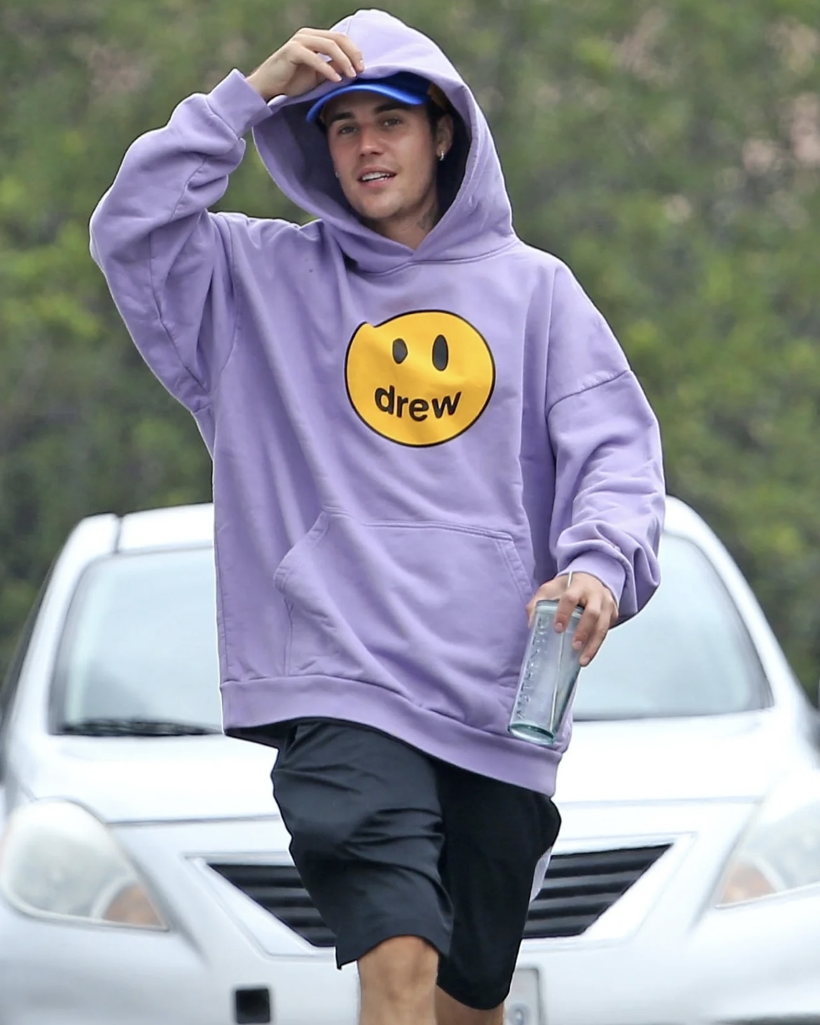 Drew House Mascot Oversized Hoodie 小賈斯汀 笑臉 長袖 帽T 四色