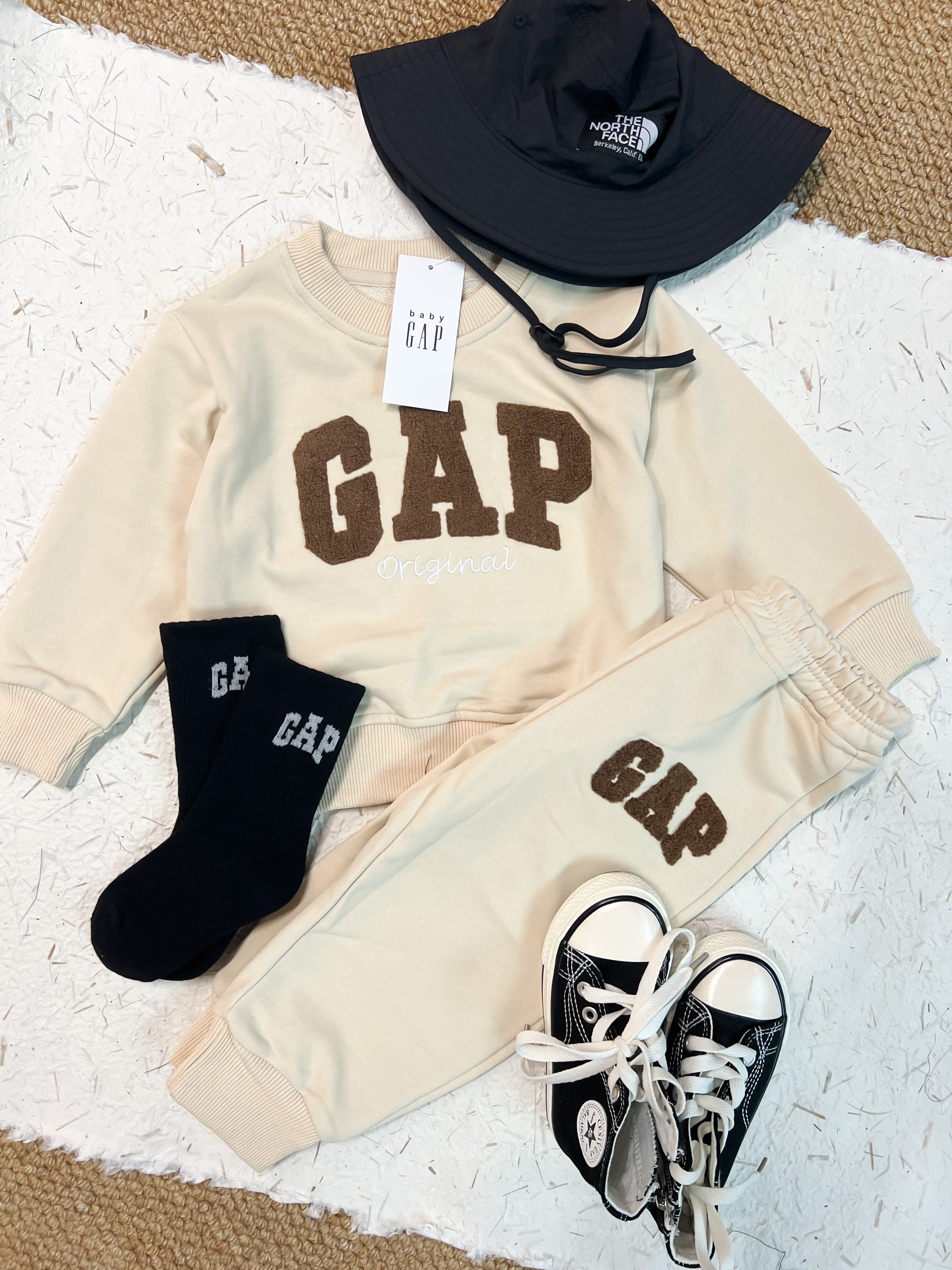 🐻歐美原單 𝐆𝐀𝐏 Origanal 加絨套裝