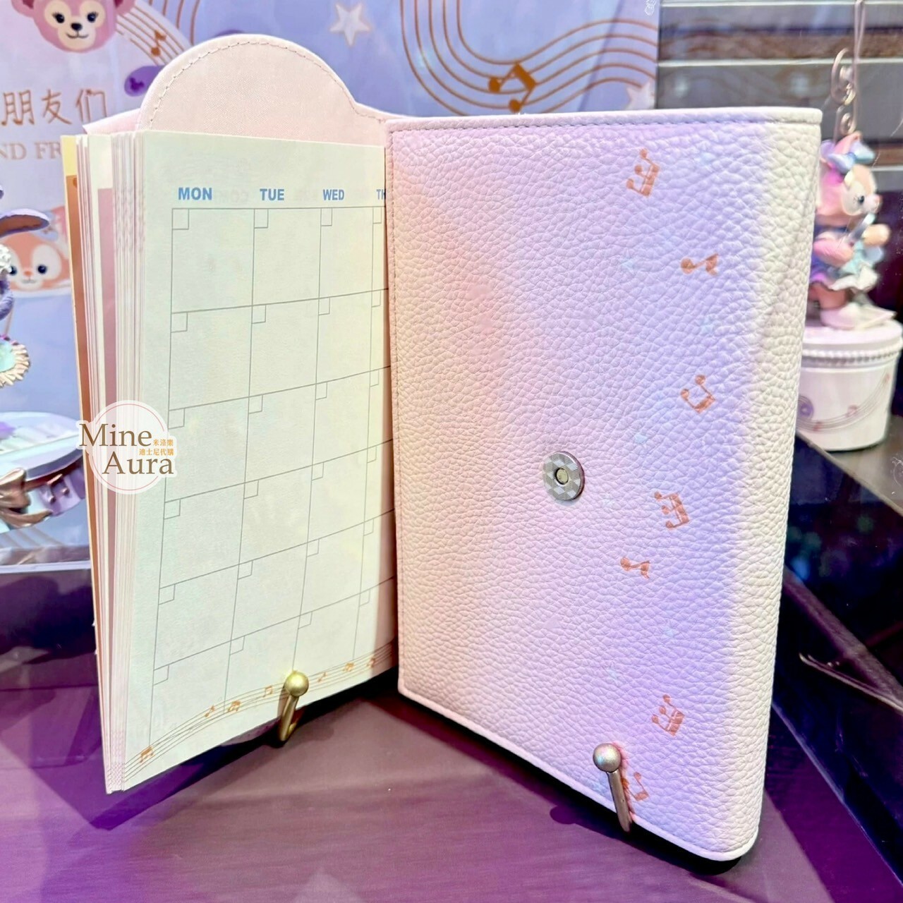 (限時特價) 星夢旋律系列 達菲 Duffy 與好友們 雪莉玫 ShellieMay 筆記本 記事本 -上海迪士尼樂園