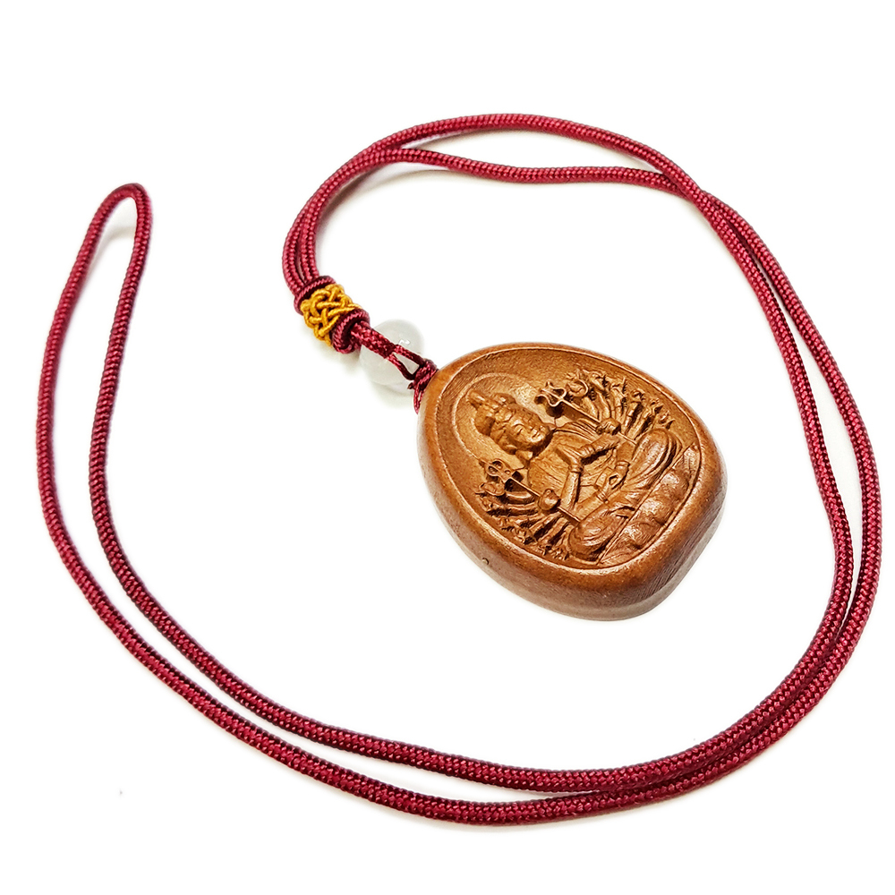 千手觀音{棗木}中國結項鍊【十方】153797