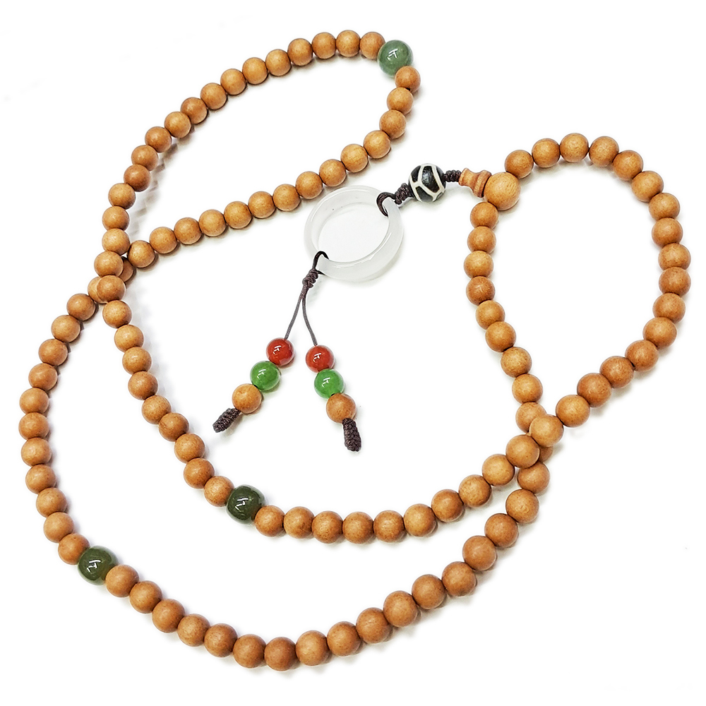 檀香木108念珠8mm【十方】153801