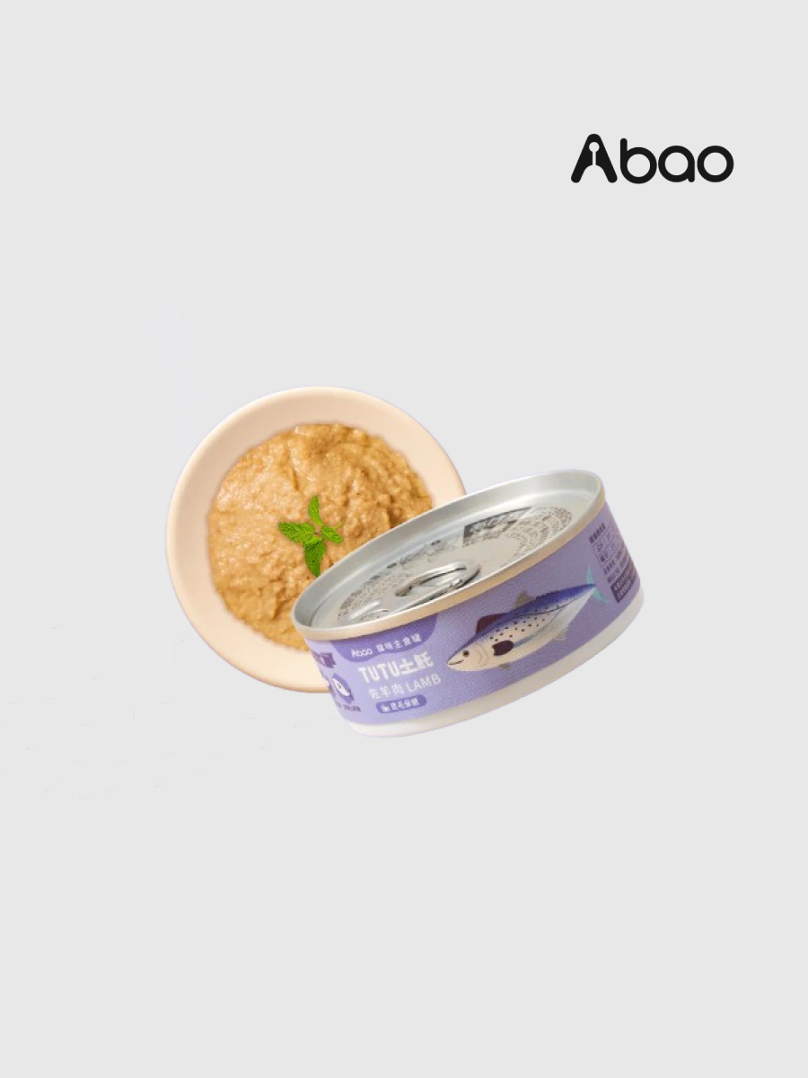 【Abao阿寶】TUTU土魠 肉泥主食罐｜土魠魚佐羊肉