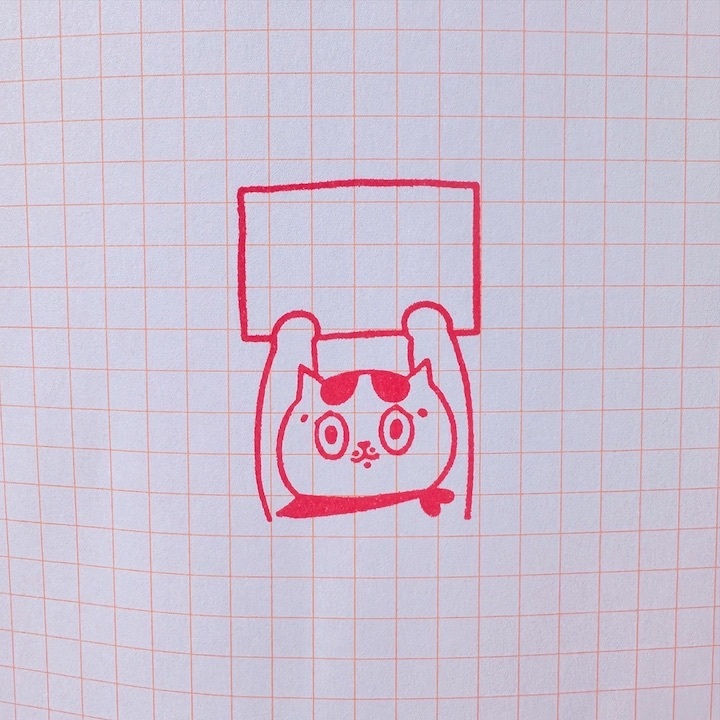 接機小貓 光敏印章｜superB studio