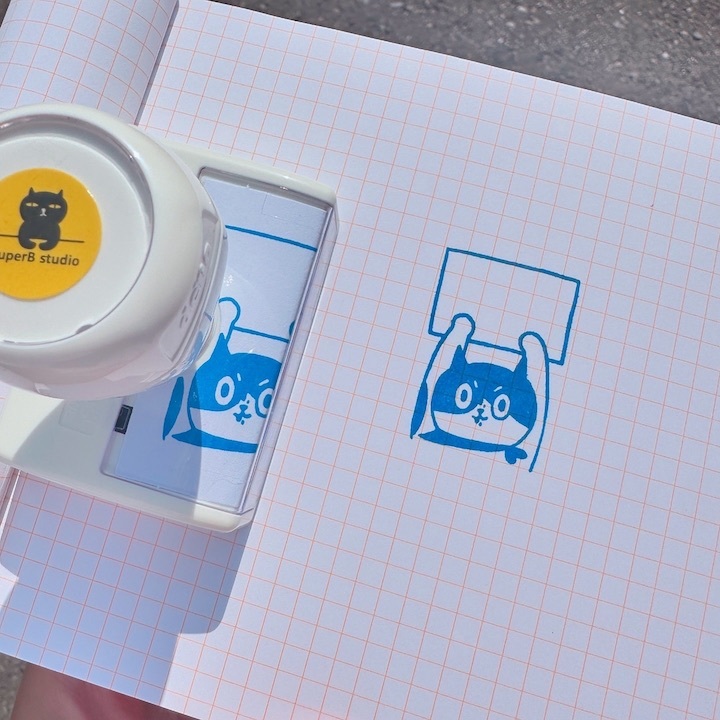 接機小貓 光敏印章｜superB studio