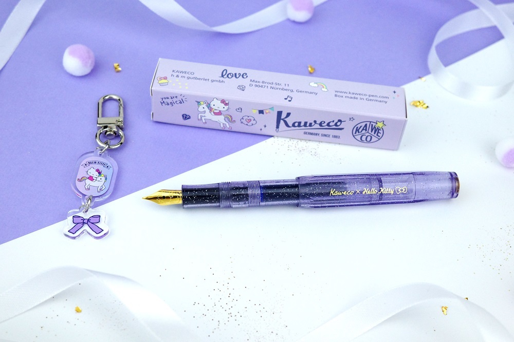 Hello Kitty聯名款_紫色 短鋼筆｜德國KAWECO